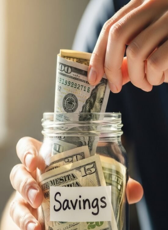 Saving money