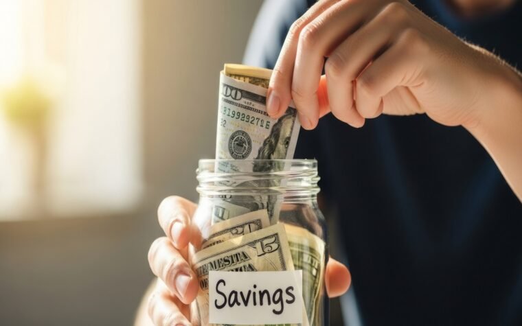Saving money